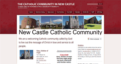 Desktop Screenshot of catholicnewcastle.org